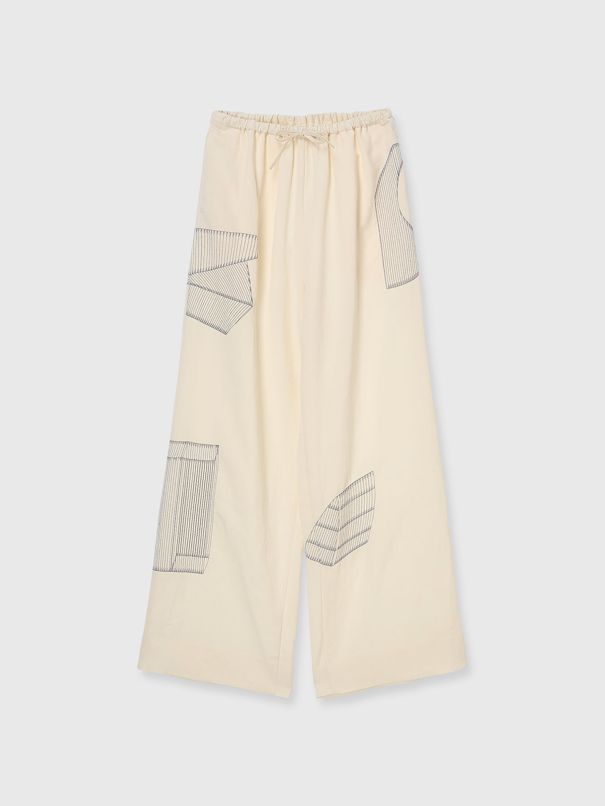 ART EMBROIDERY PANTS