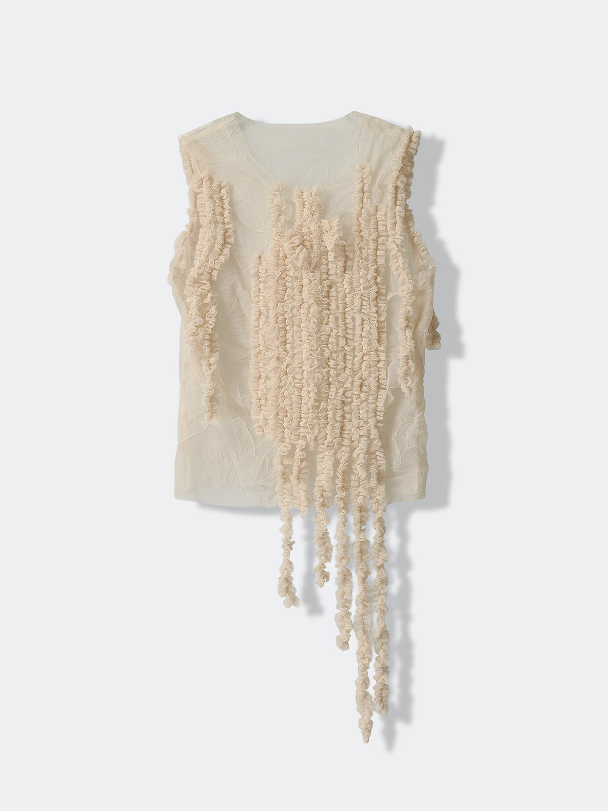 【Pre-order】Washer eternal frill blouse