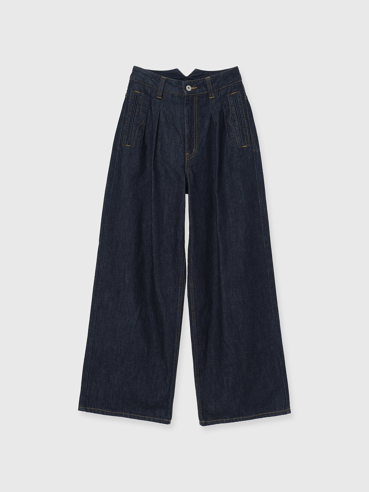 TWO TUCK BUGGY DENIM