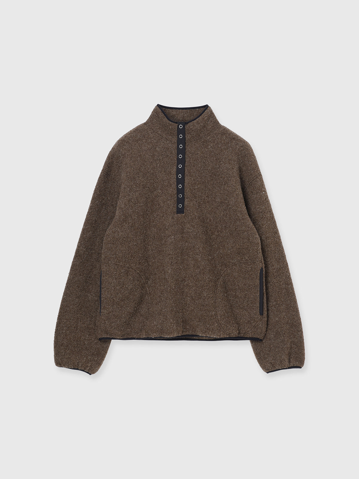 WOOL FLEECE TOP