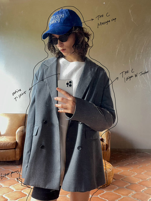 【THE C】MESSAGE CAP