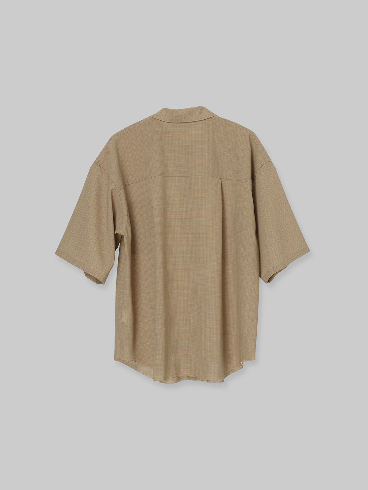 SHEER HALF SLEEVE SHIRT