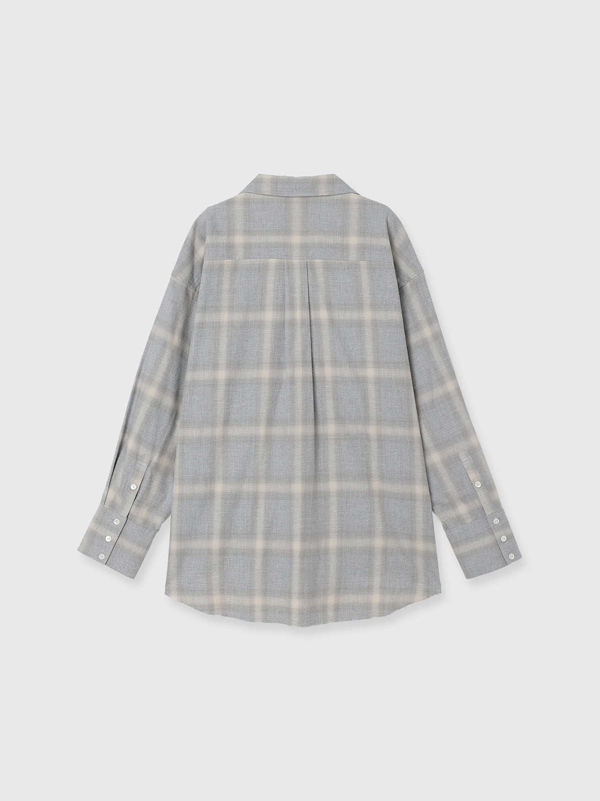 BRUSHED CHECK SKIPPER SHIRT