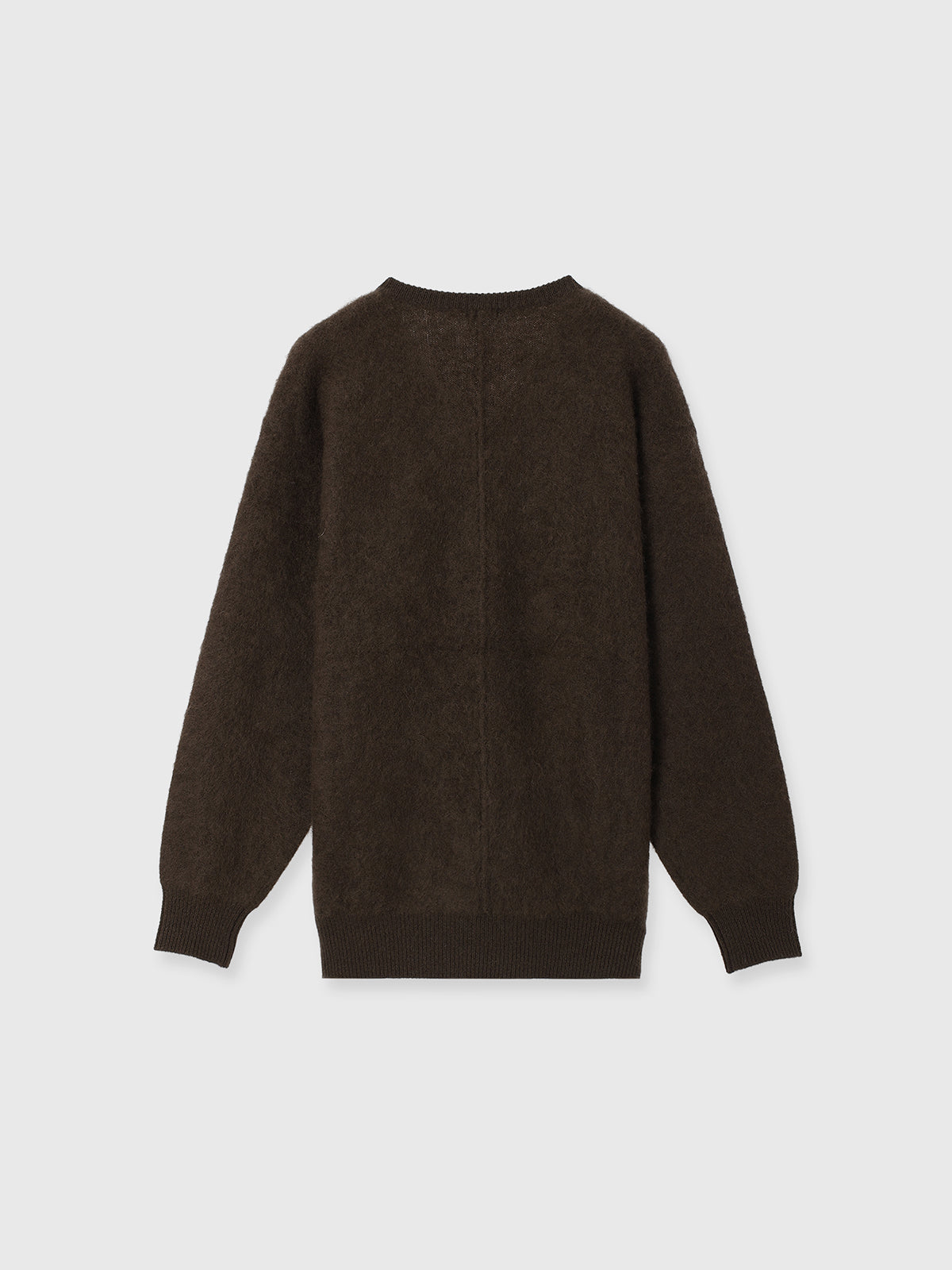 MINK FINISH V-NECK KNIT TOP