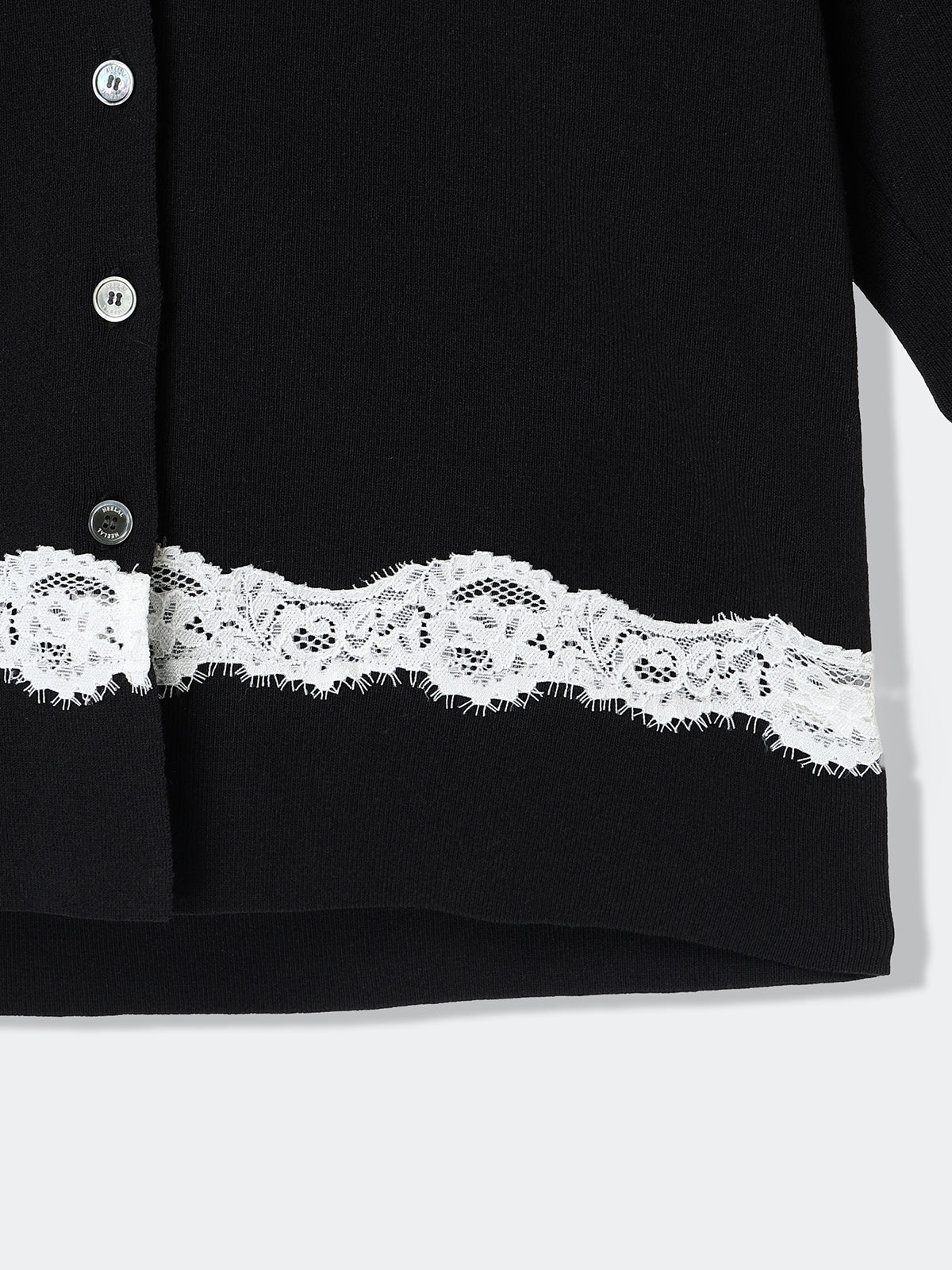 SAILOR COLLAR LACE KNIT