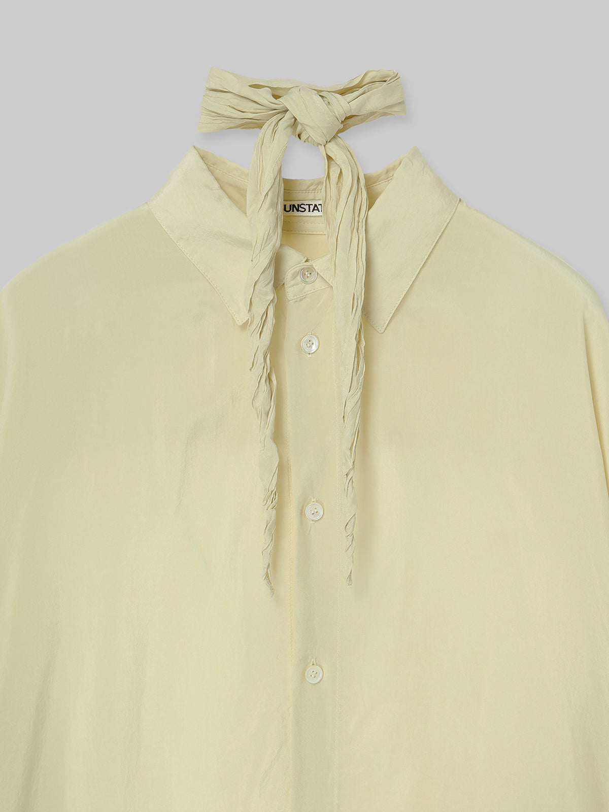 SCARF COLLAR SHRT