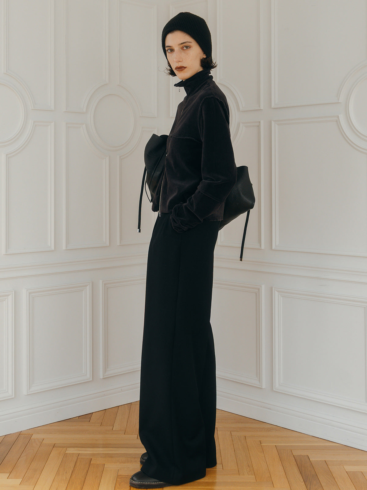 TERRA VELOUR FIT ZIP TOPS