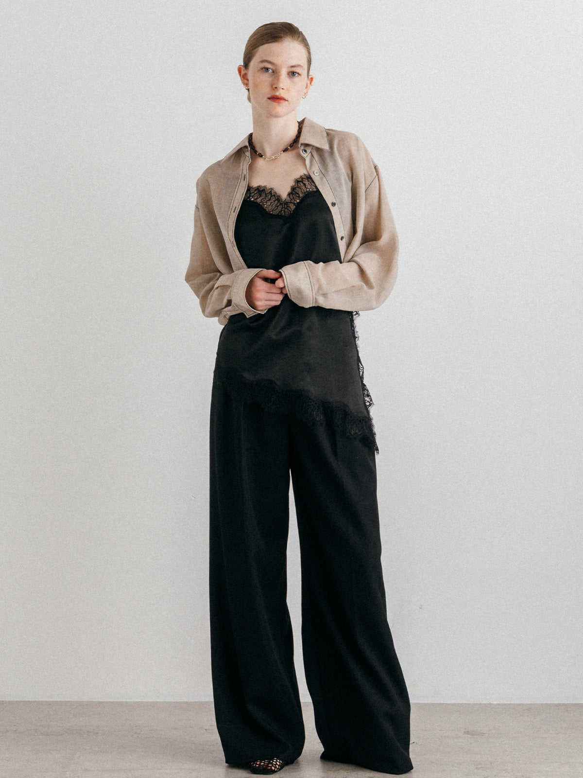 SHEER SHIRT