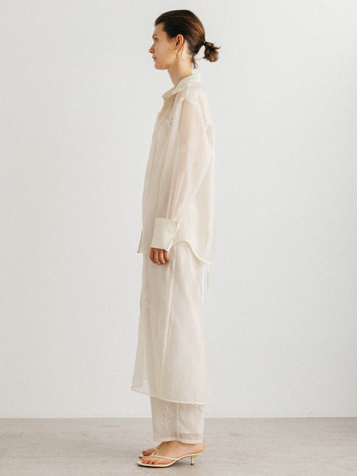FRAGMENT VEIL DRESS
