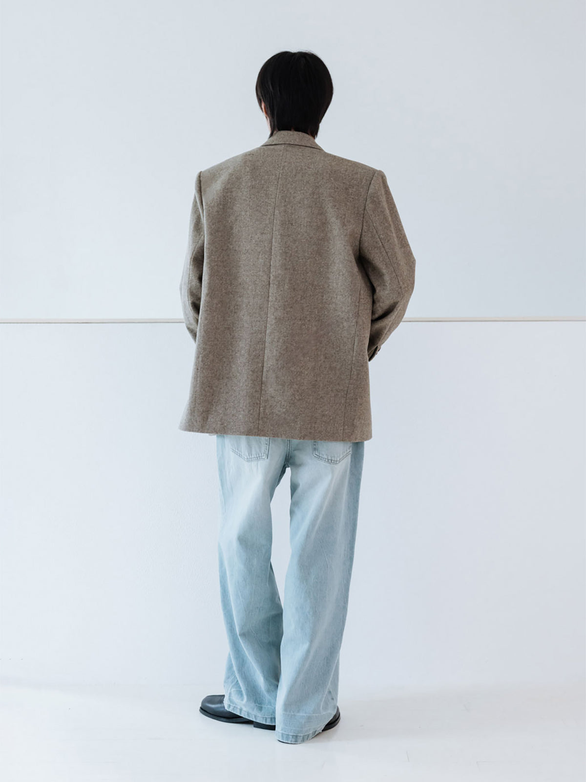 【Studio Doe】Gender Free Wool Double-Breasted Coat
