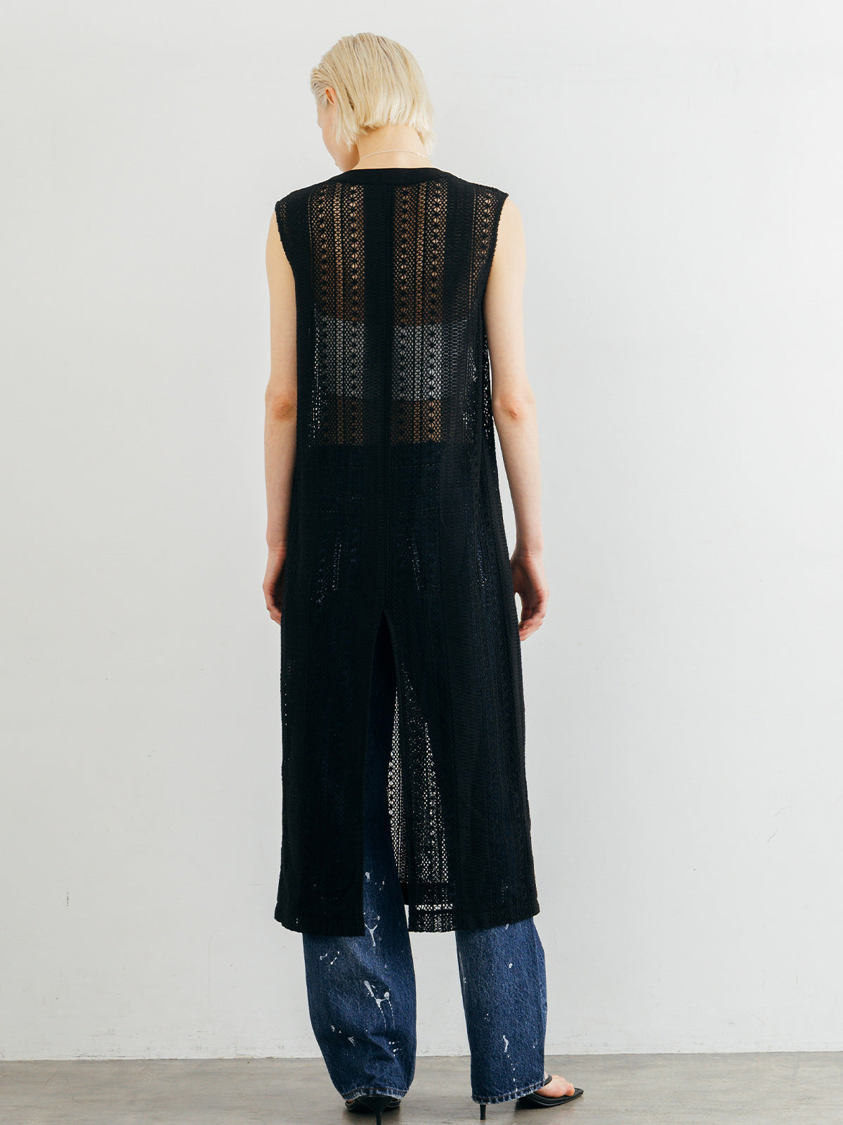 SHEER LONG ONEPIECE