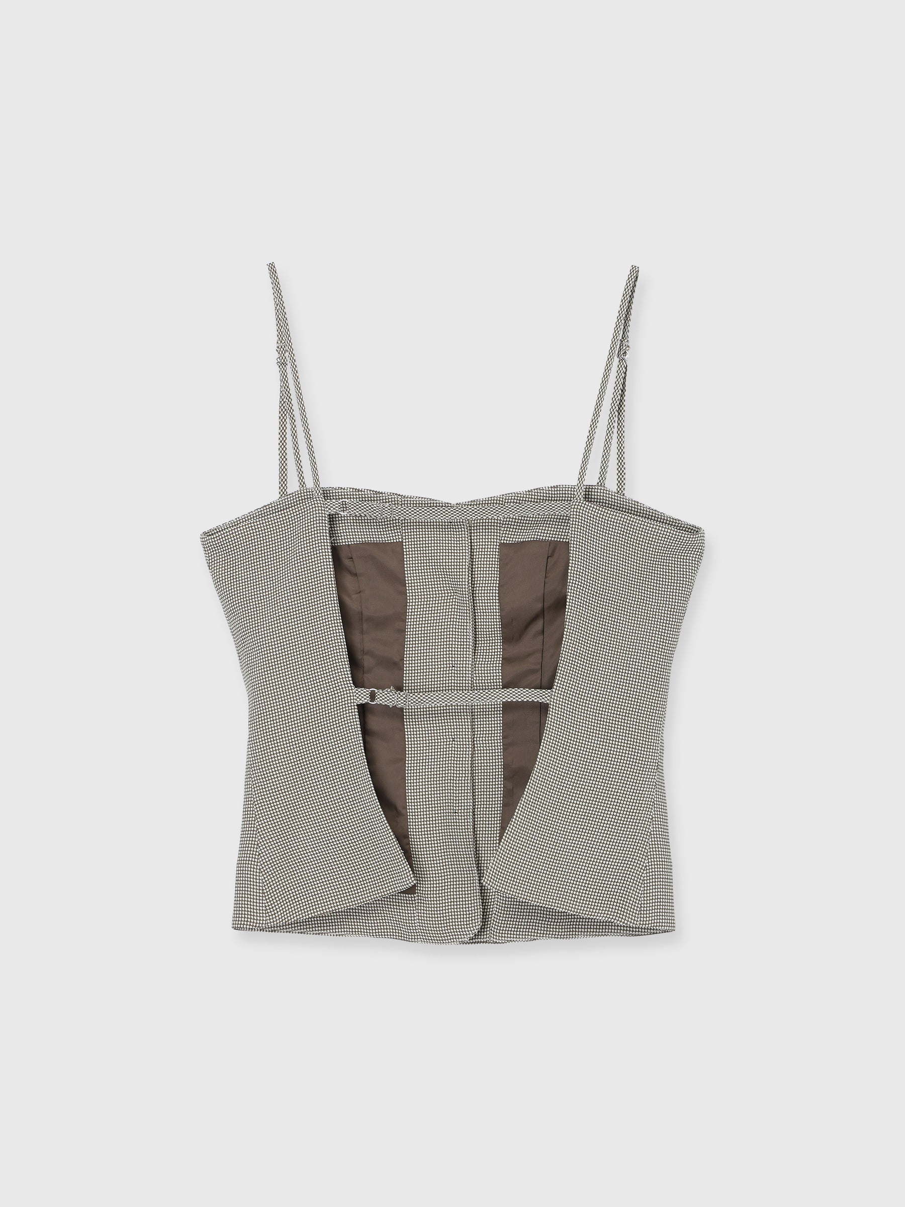 CHECK JQ BUSTIER