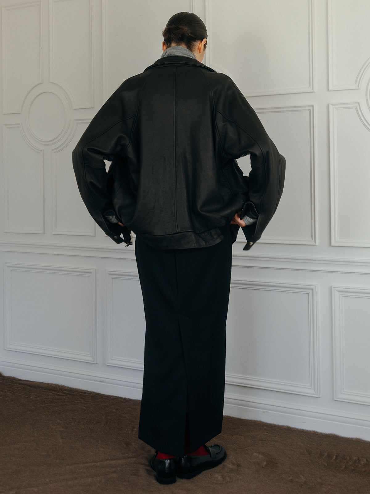 FINE WOOL OVER HIGH NECK TOPS