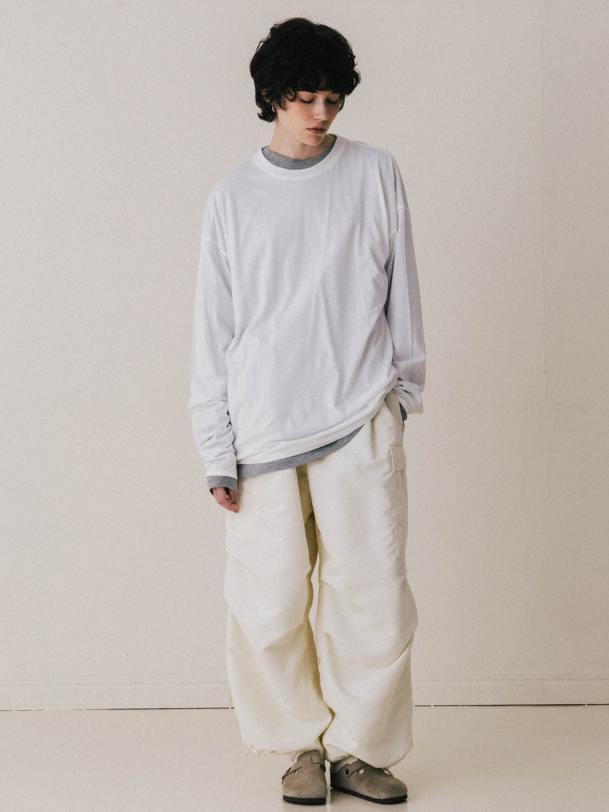 【THE C】 OVER L/S TEE