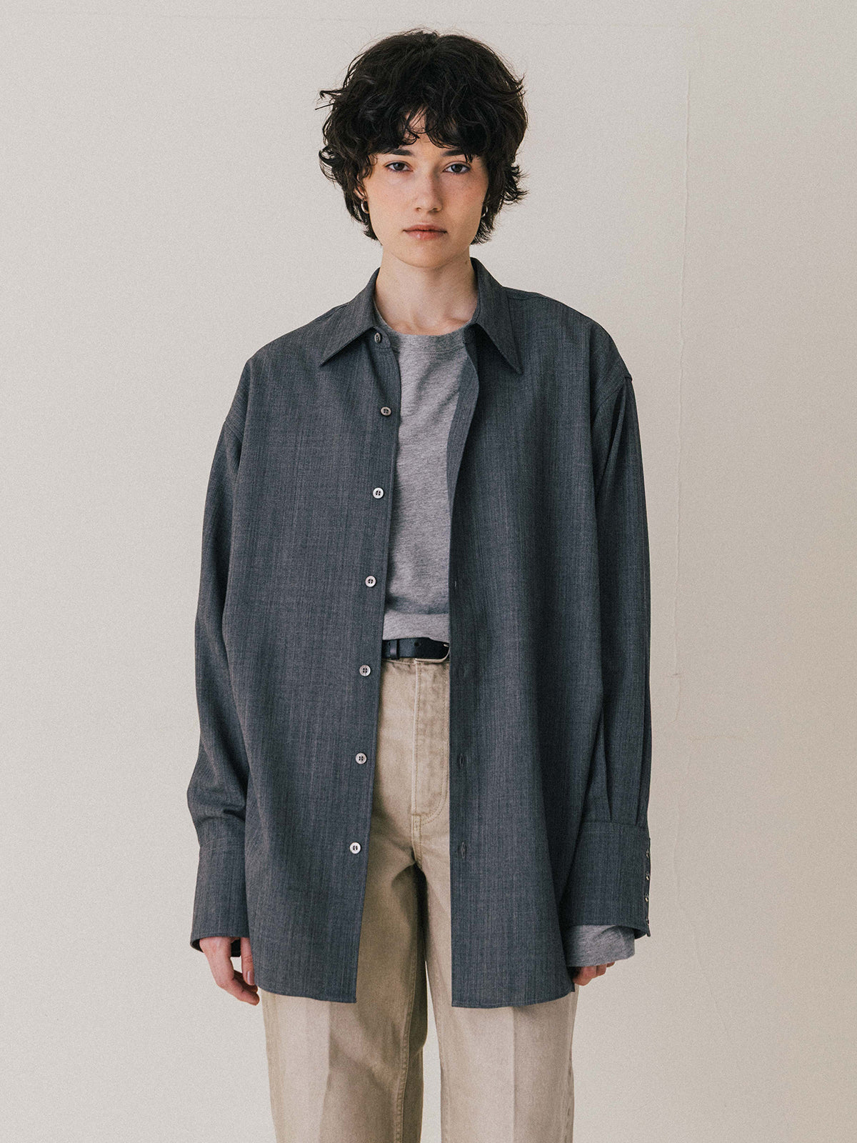 【THE C】 OVER L/S TEE