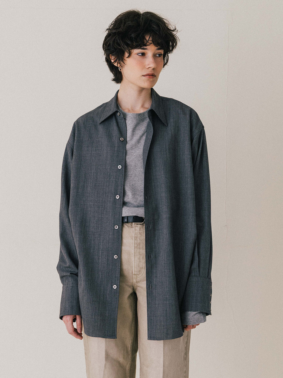 【THE C】 OVER L/S TEE