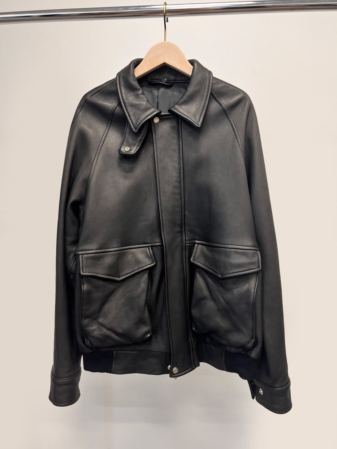HERITAGE A-2 LEATHER JACKET