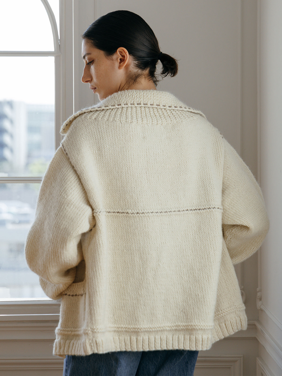 【Nepal】 BLANKET KNIT JACKET