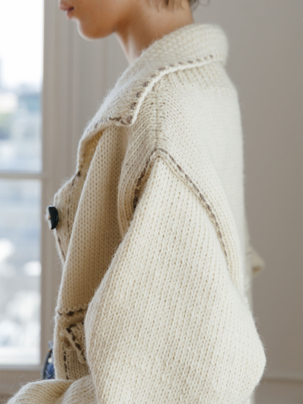【Nepal】 BLANKET KNIT JACKET