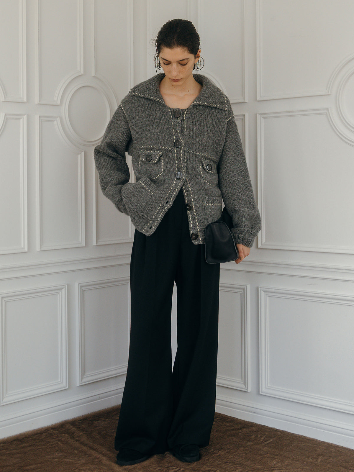 【Nepal】 BLANKET KNIT JACKET