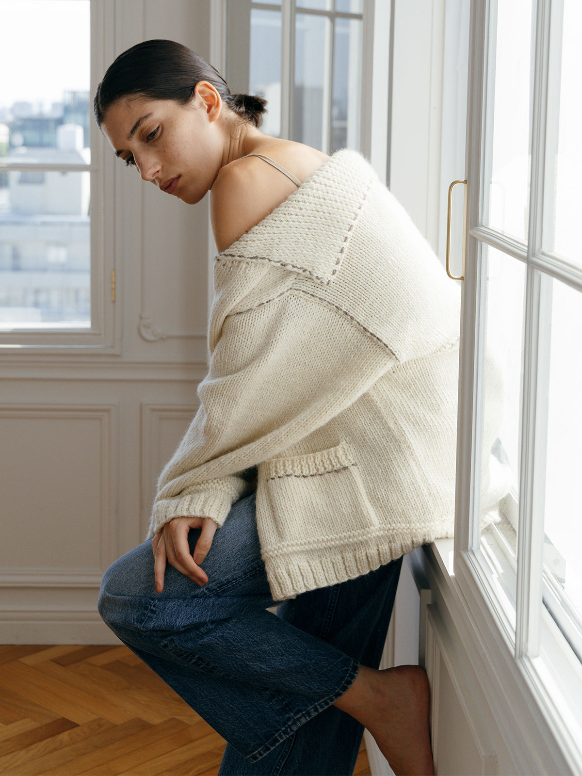 【Nepal】 BLANKET KNIT JACKET