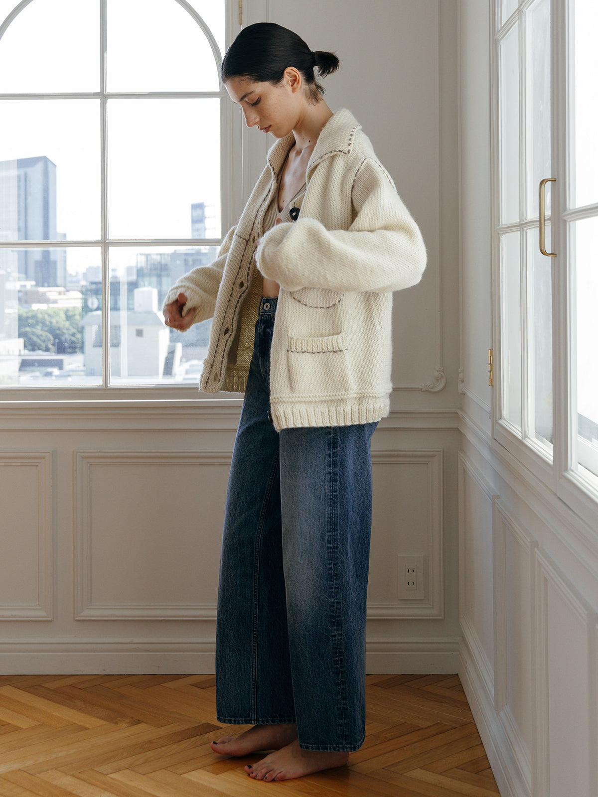 【Nepal】 BLANKET KNIT JACKET