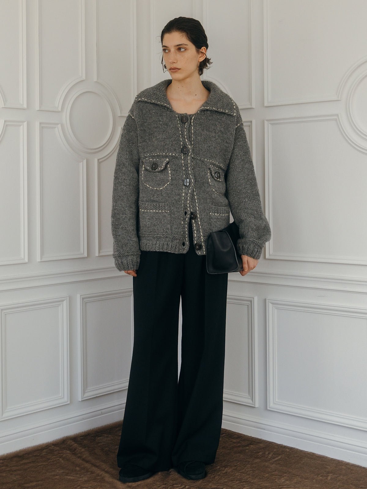 【Nepal】 BLANKET KNIT JACKET