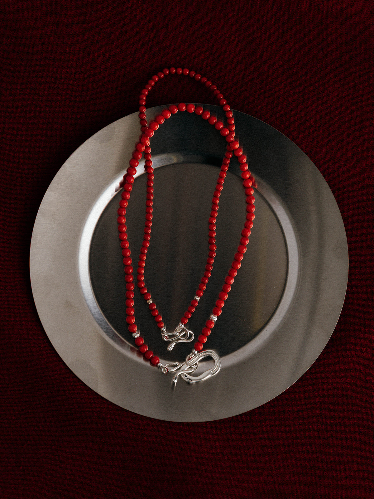 【CREDONA×Mollier】Dali Necklace Coral