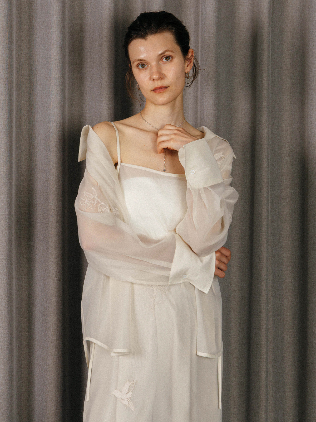 FRAGMENT VEIL SHIRT