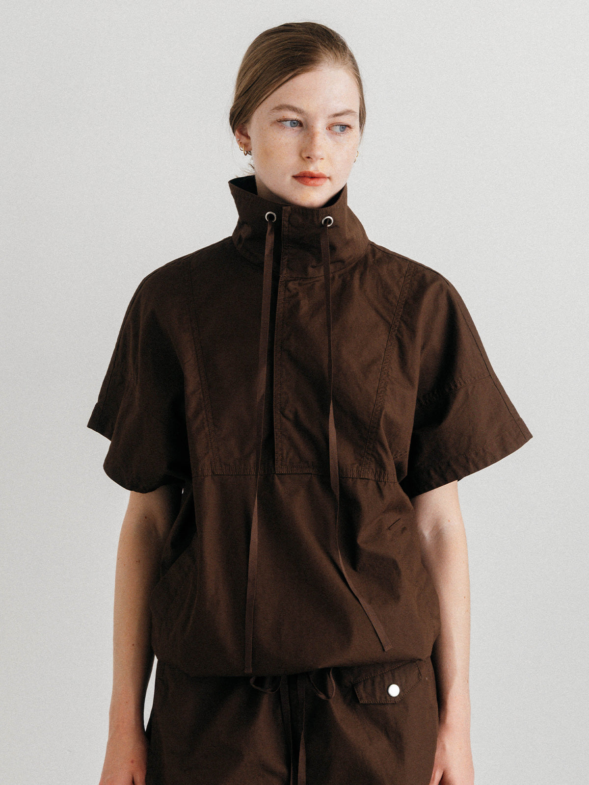 UTILITY ANORAK TOP
