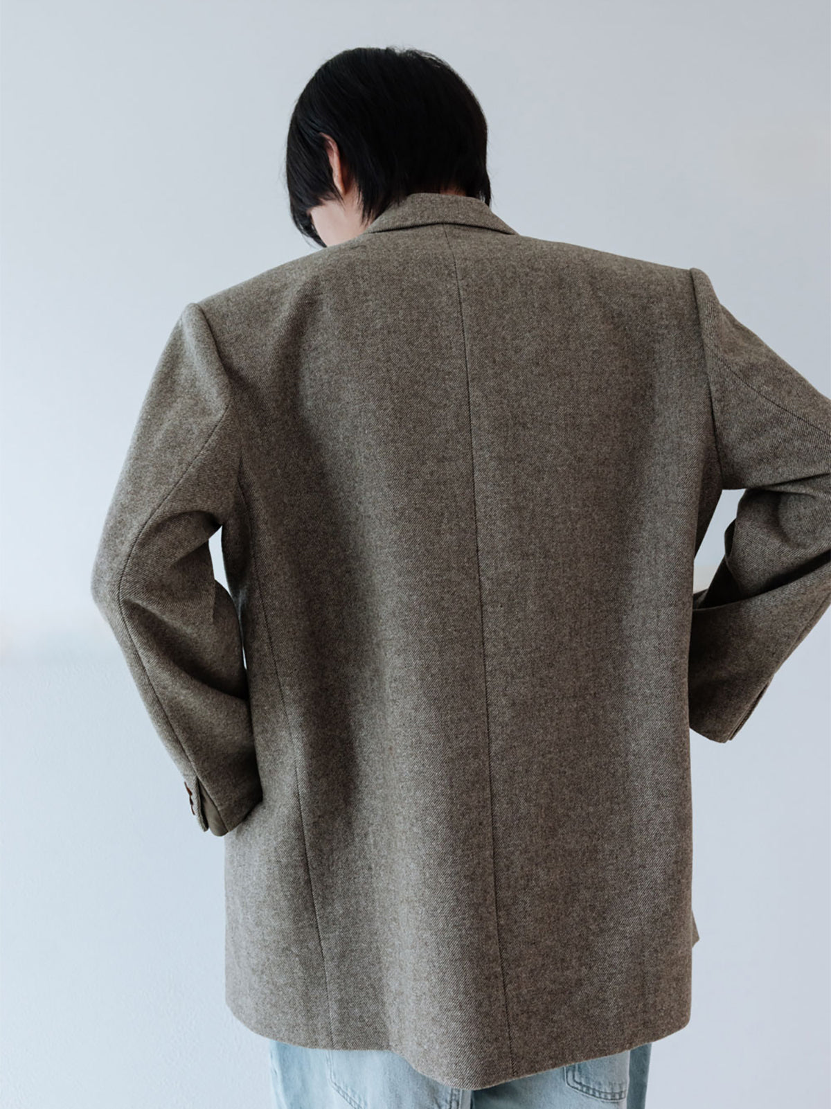 【Studio Doe】Gender Free Wool Double-Breasted Coat
