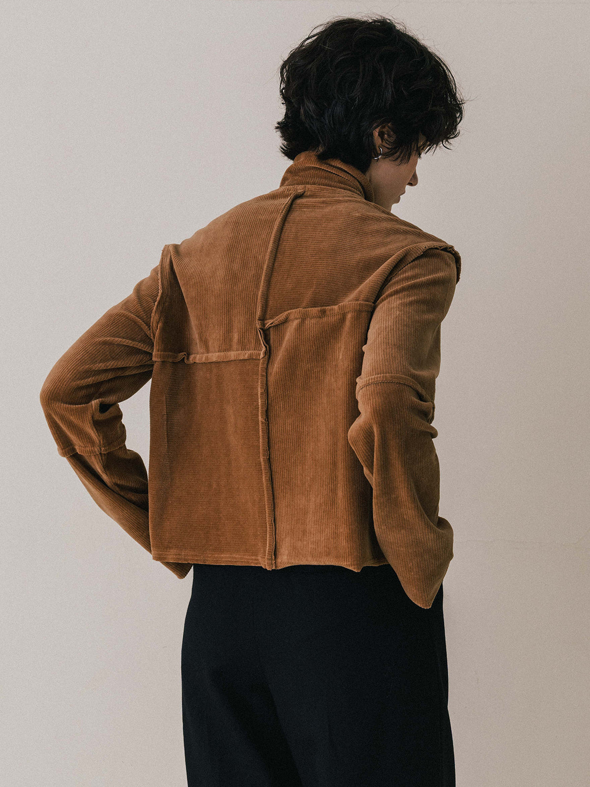 TERRA VELOUR FIT ZIP TOPS