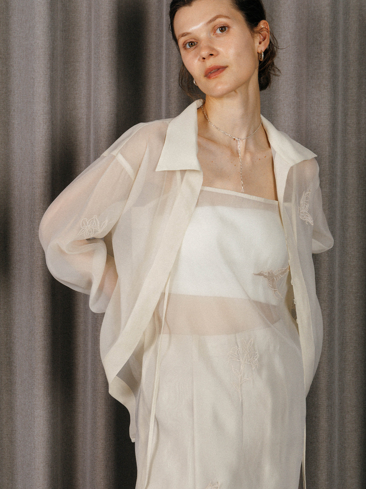 FRAGMENT VEIL SHIRT