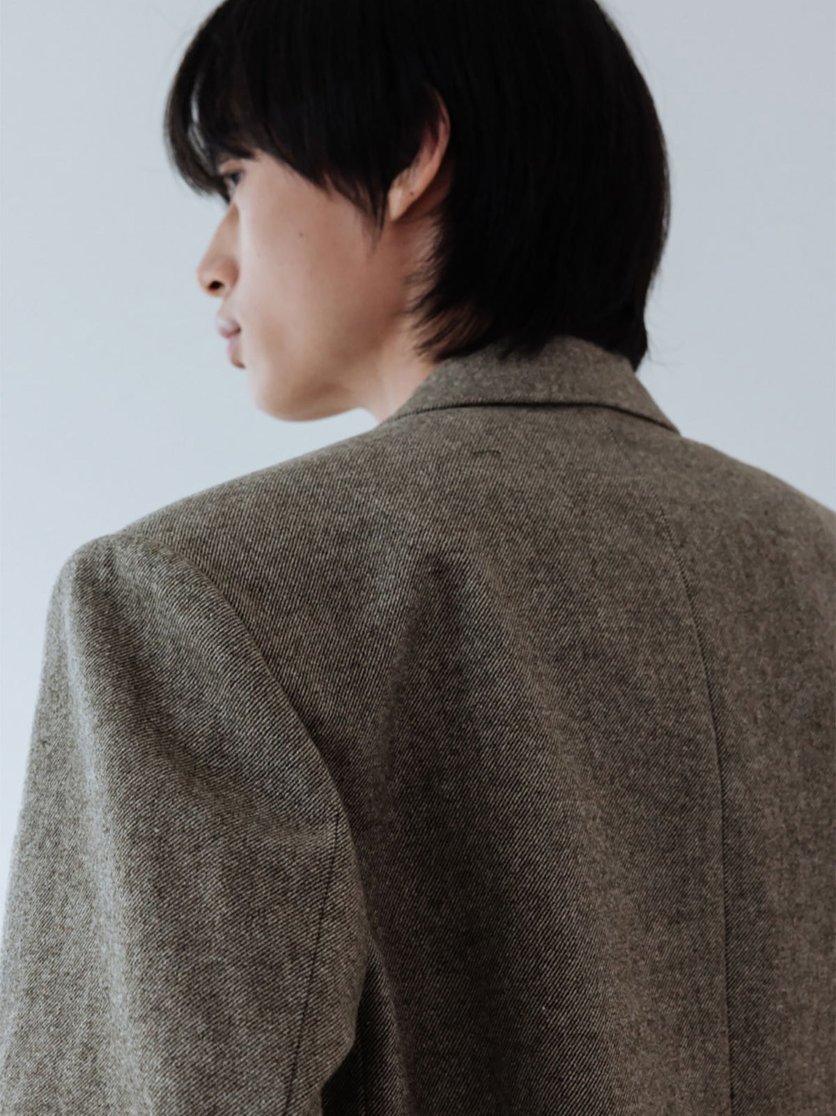 【Studio Doe】Gender Free Wool Double-Breasted Coat