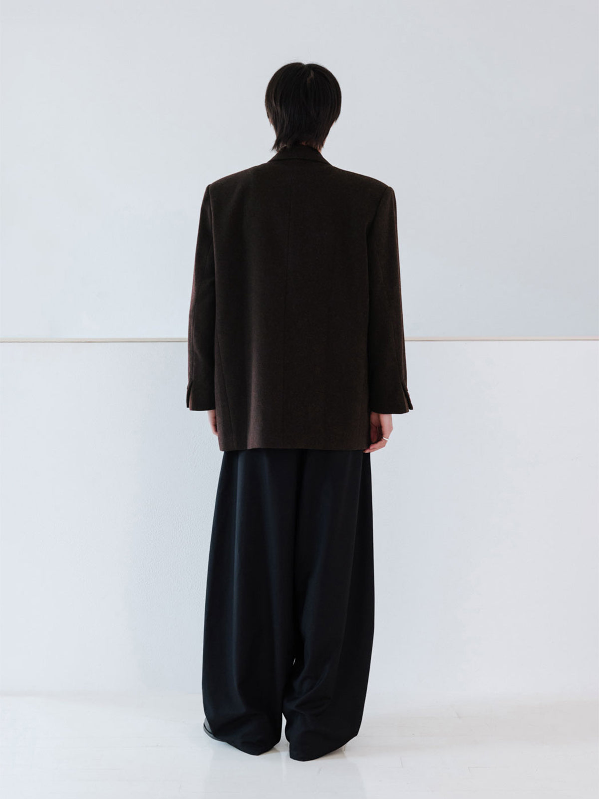 【Studio Doe】Gender Free Wool Double-Breasted Coat