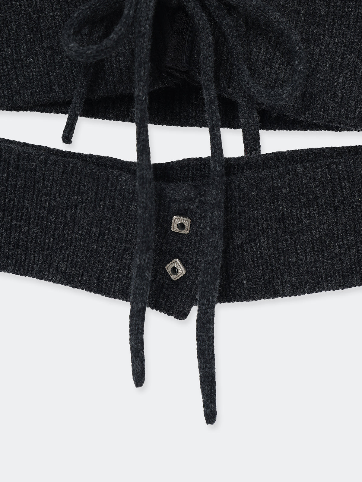 Franka lace knit vest