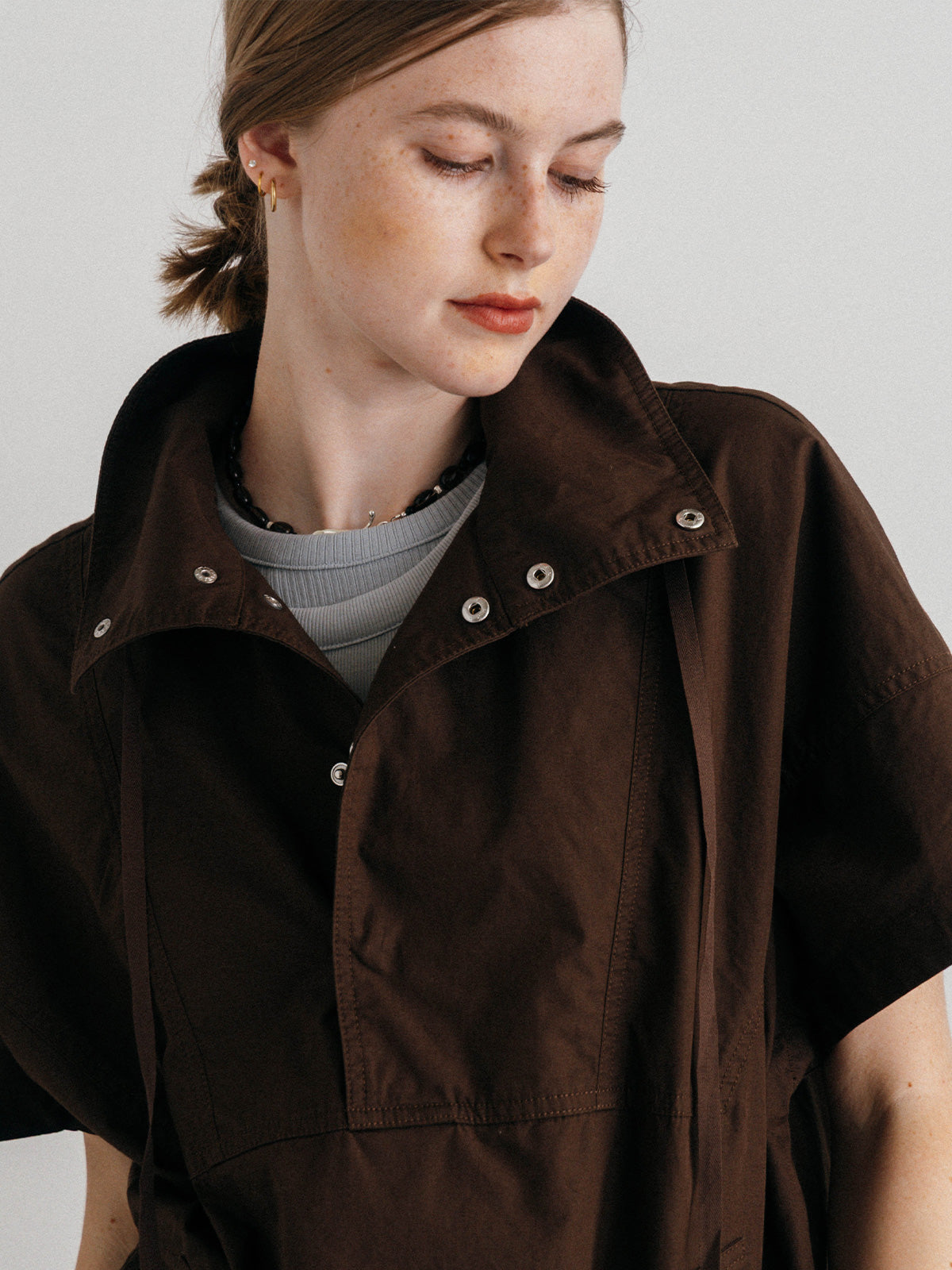 UTILITY ANORAK TOP