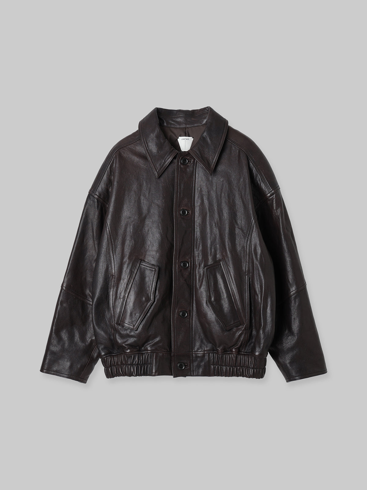 BOMBER JACKET IN LEATHER