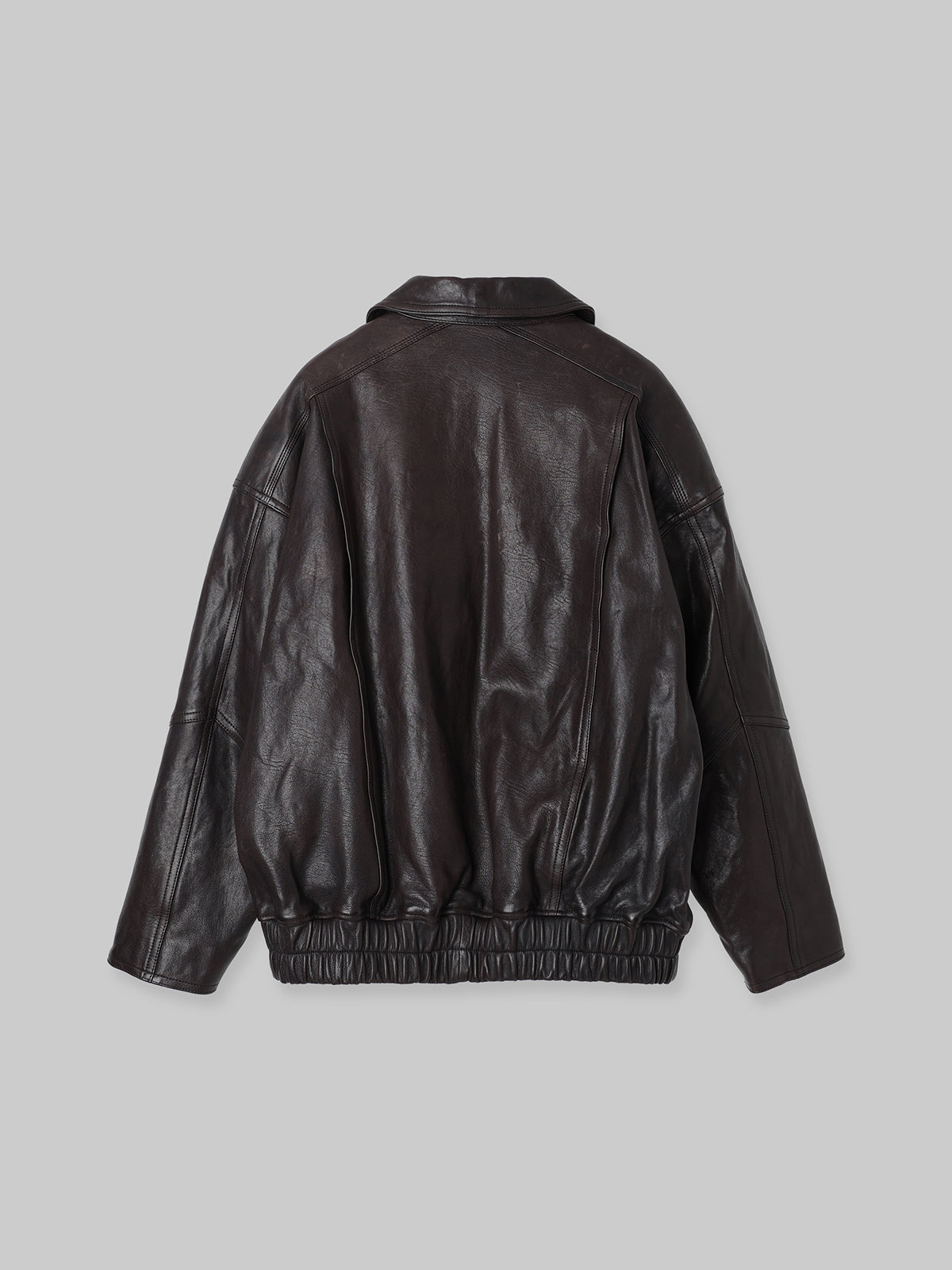 BOMBER JACKET IN LEATHER