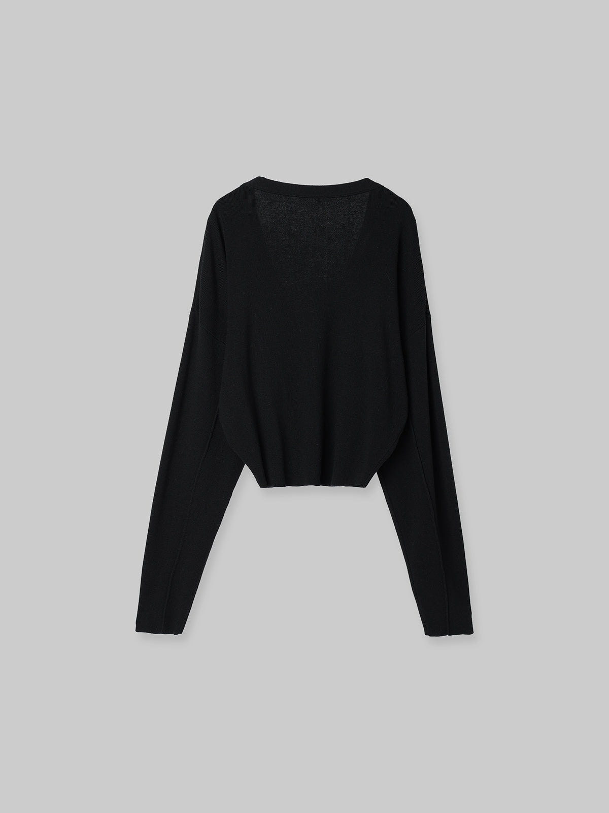 LAYERED KNIT CARDIGAN