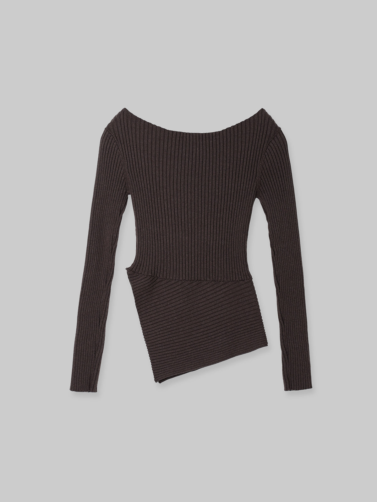 RIB CUTTING KNIT