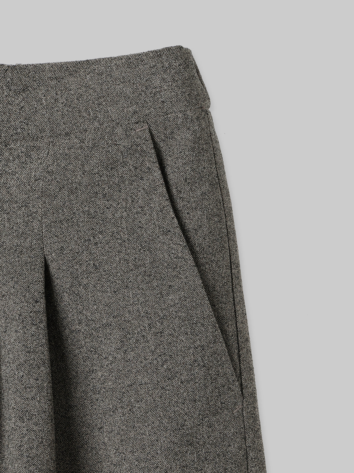 MIX TWEED SLACKS PANTS