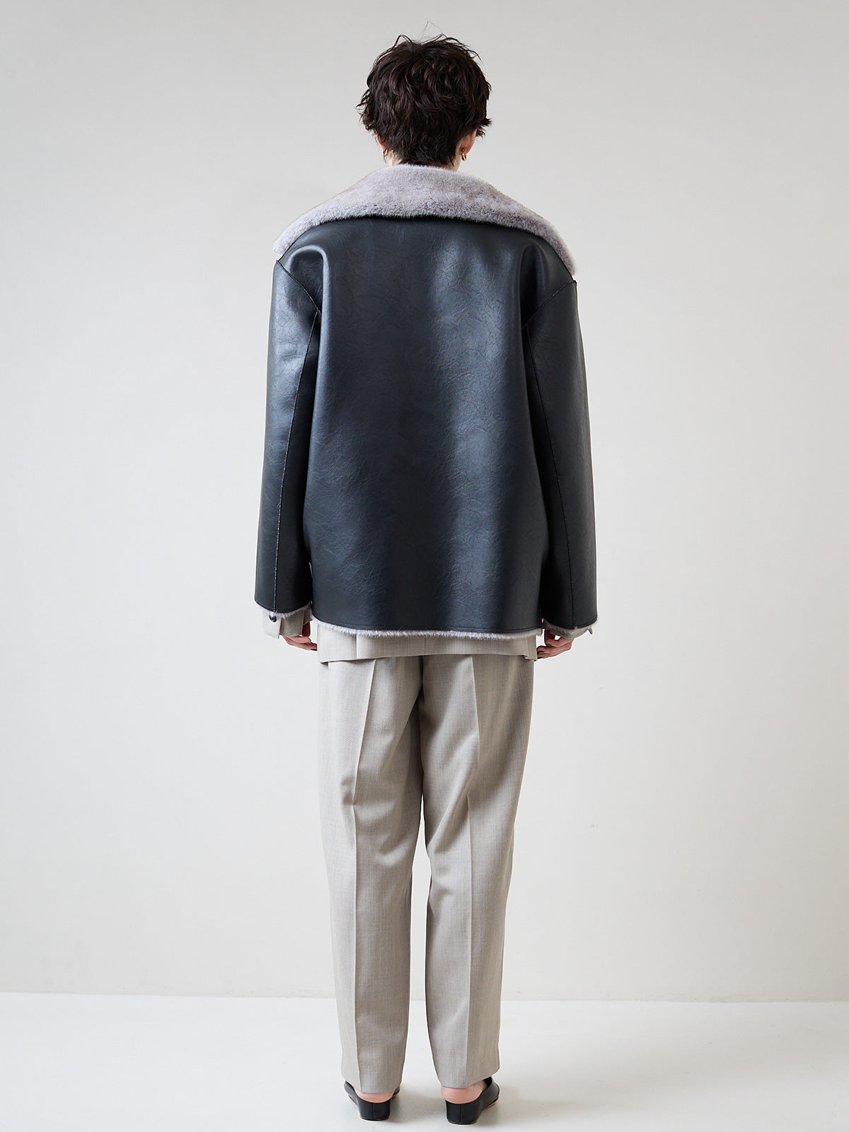 FAUX FUR BLOUSON