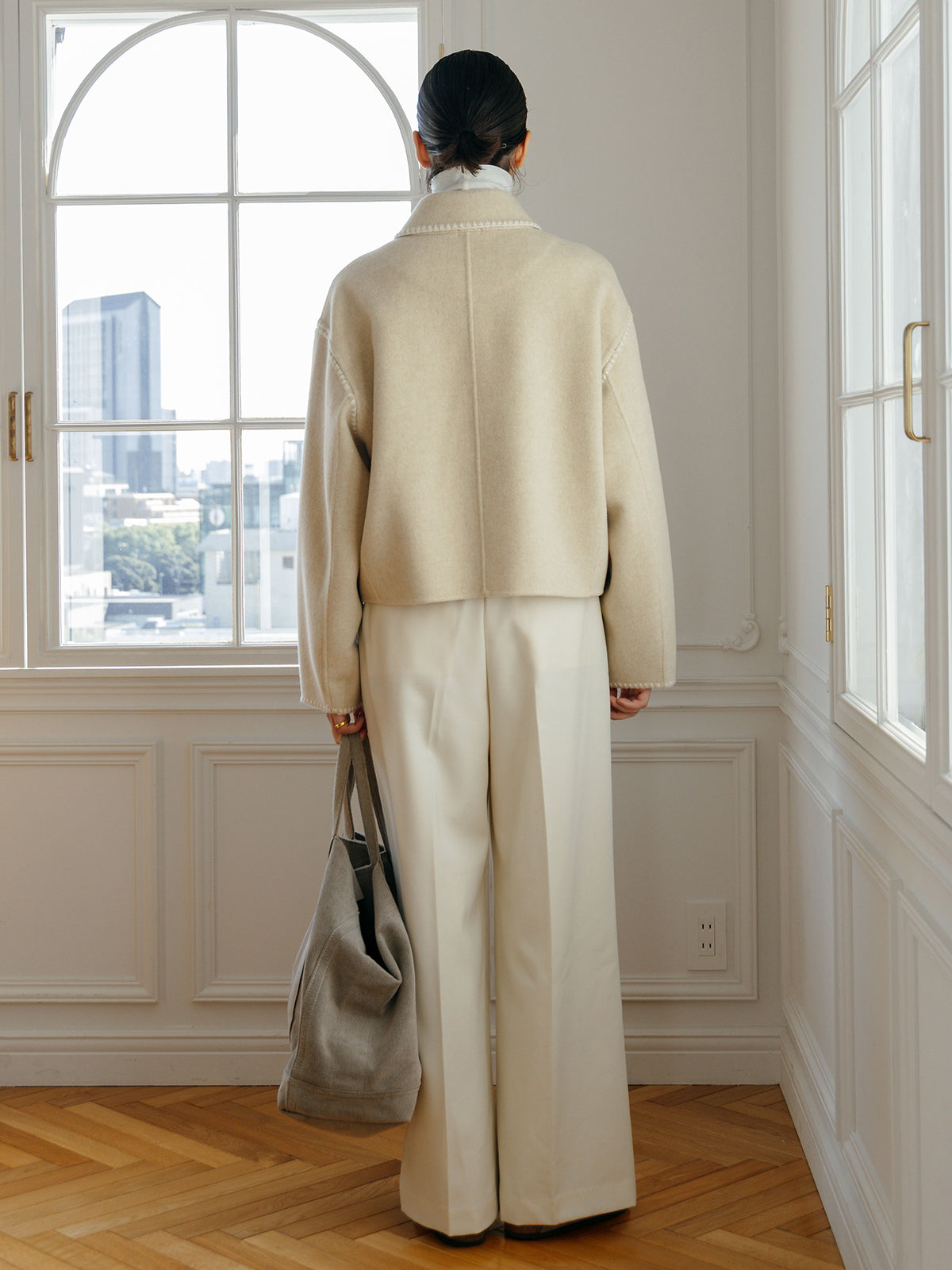 FINE WOOL OVER HIGH NECK TOPS