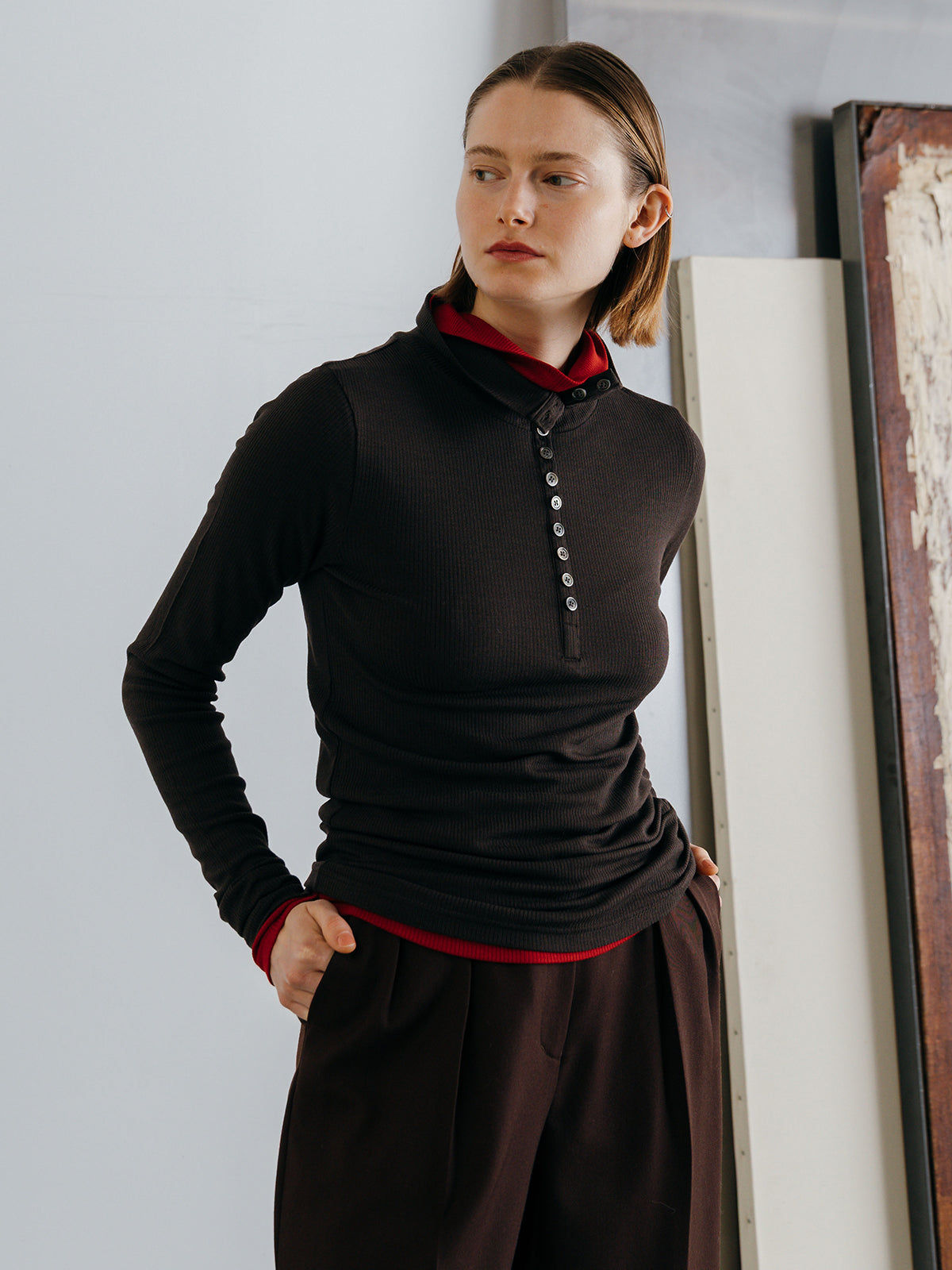 HENRY HIGH NECK TOPS