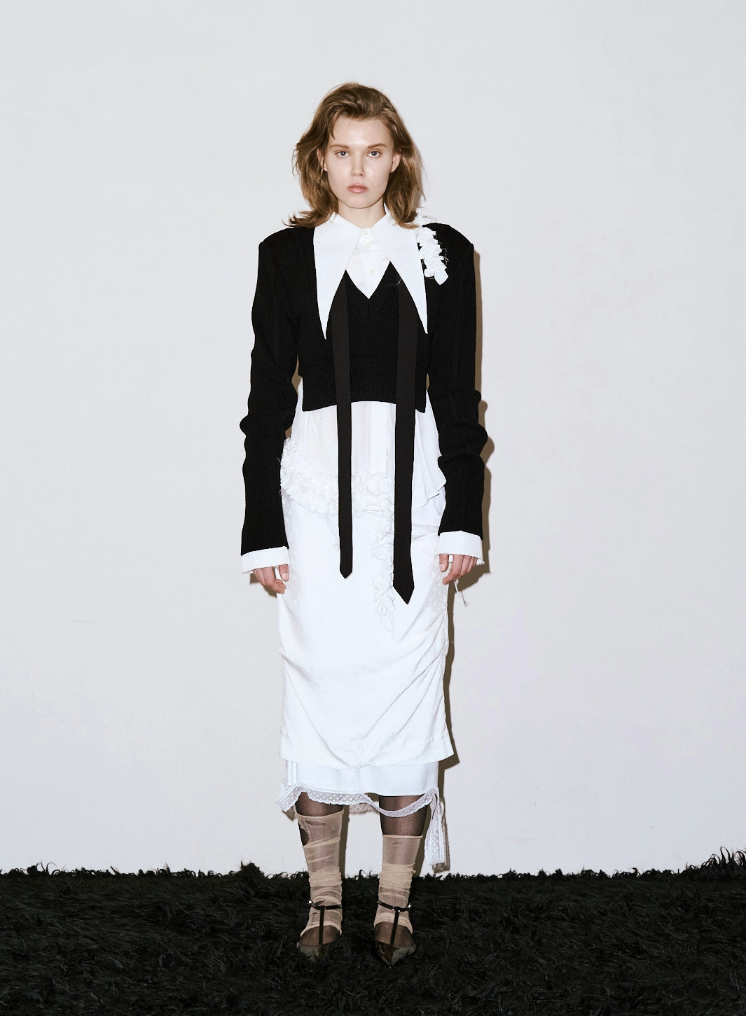 MARGE VNECK KNIT