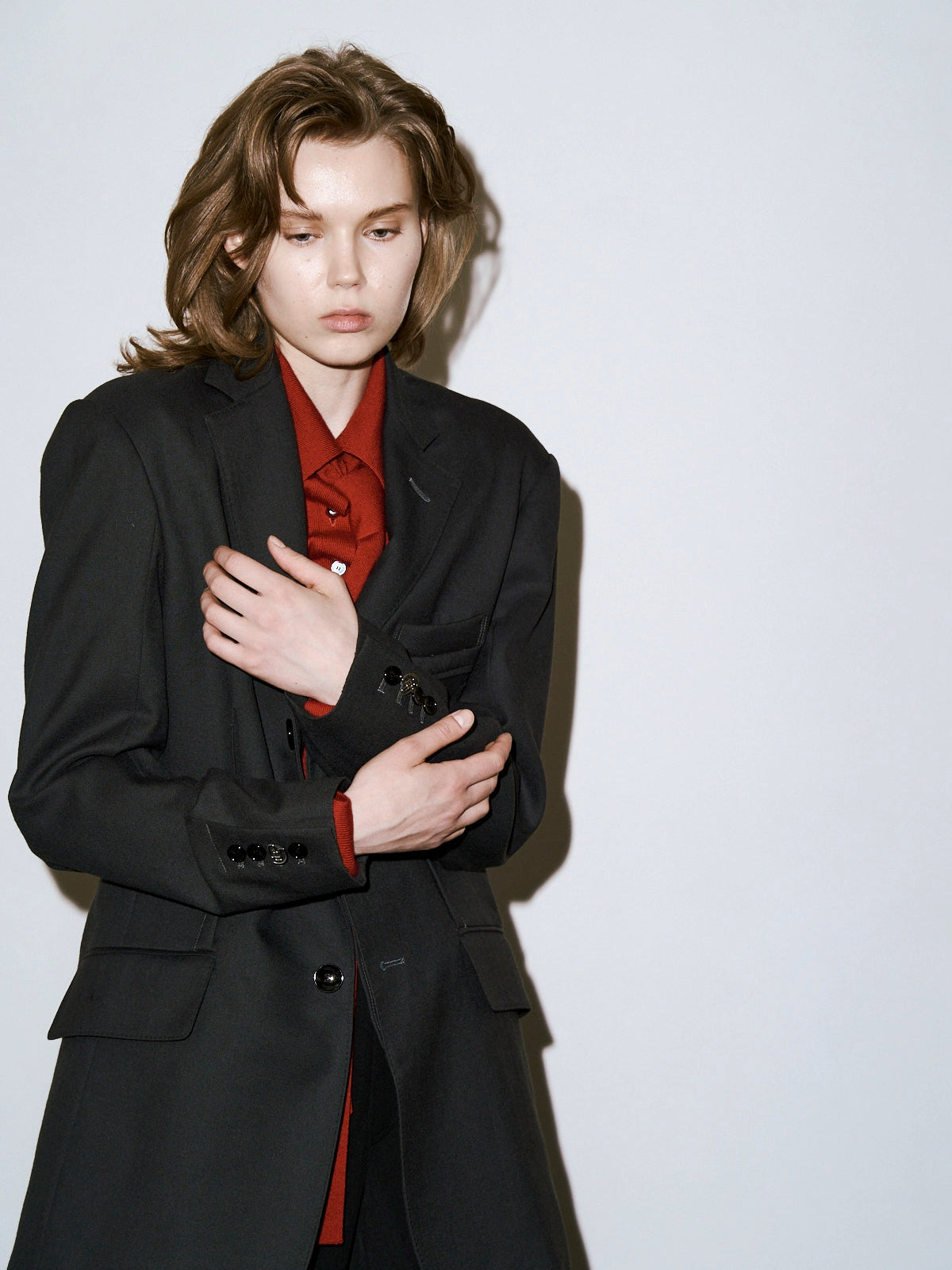 Serge over jacket