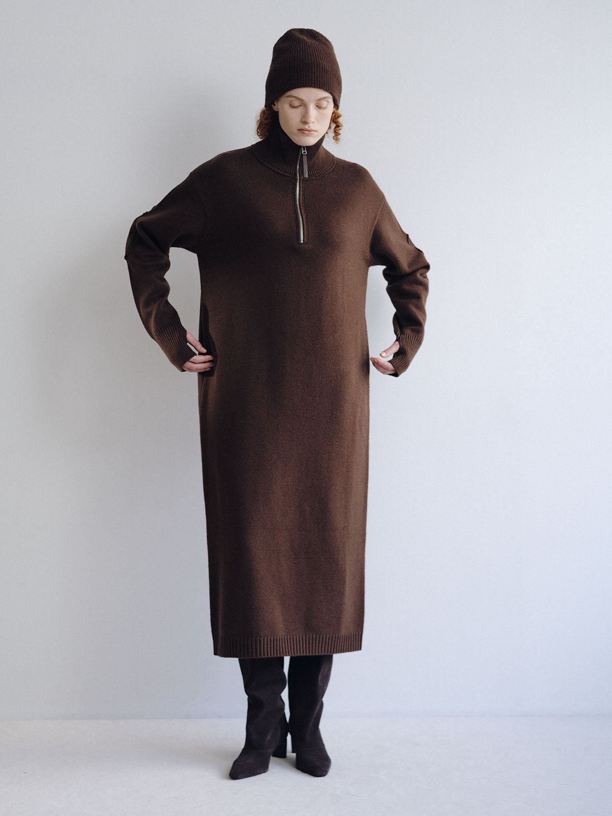 WOOL DRIVERS KNIT DRESS