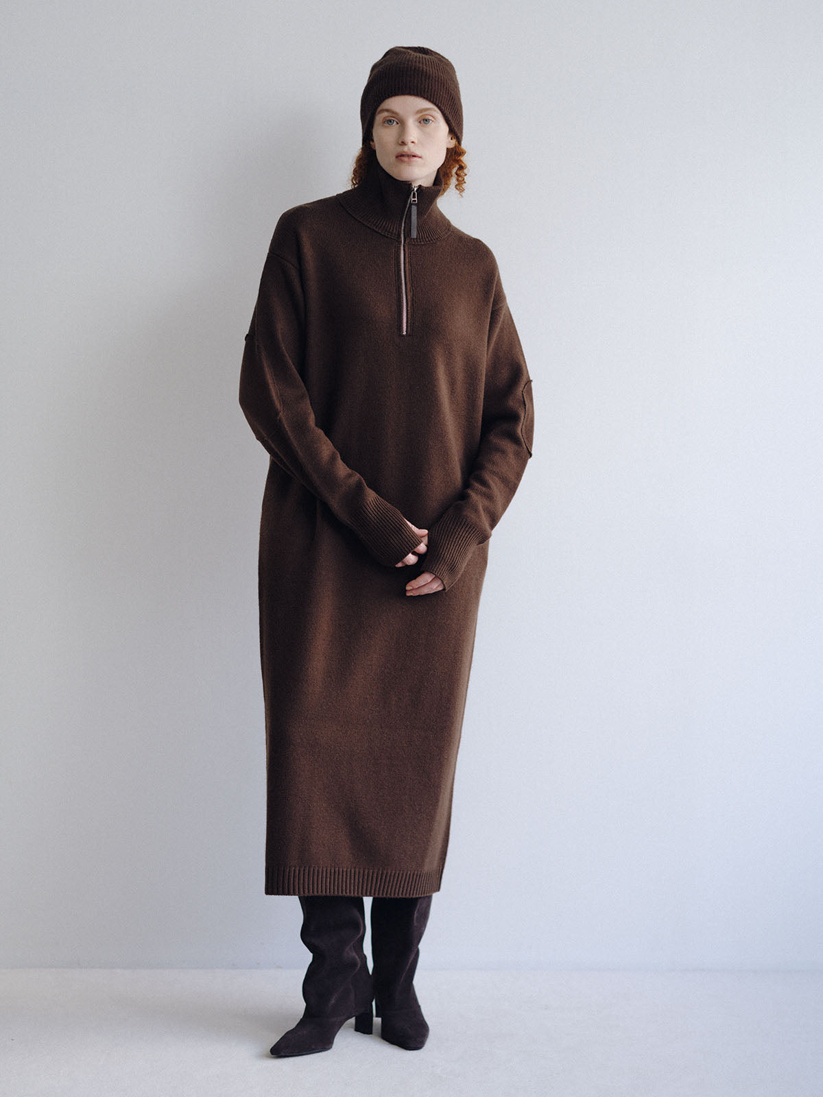 WOOL DRIVERS KNIT DRESS