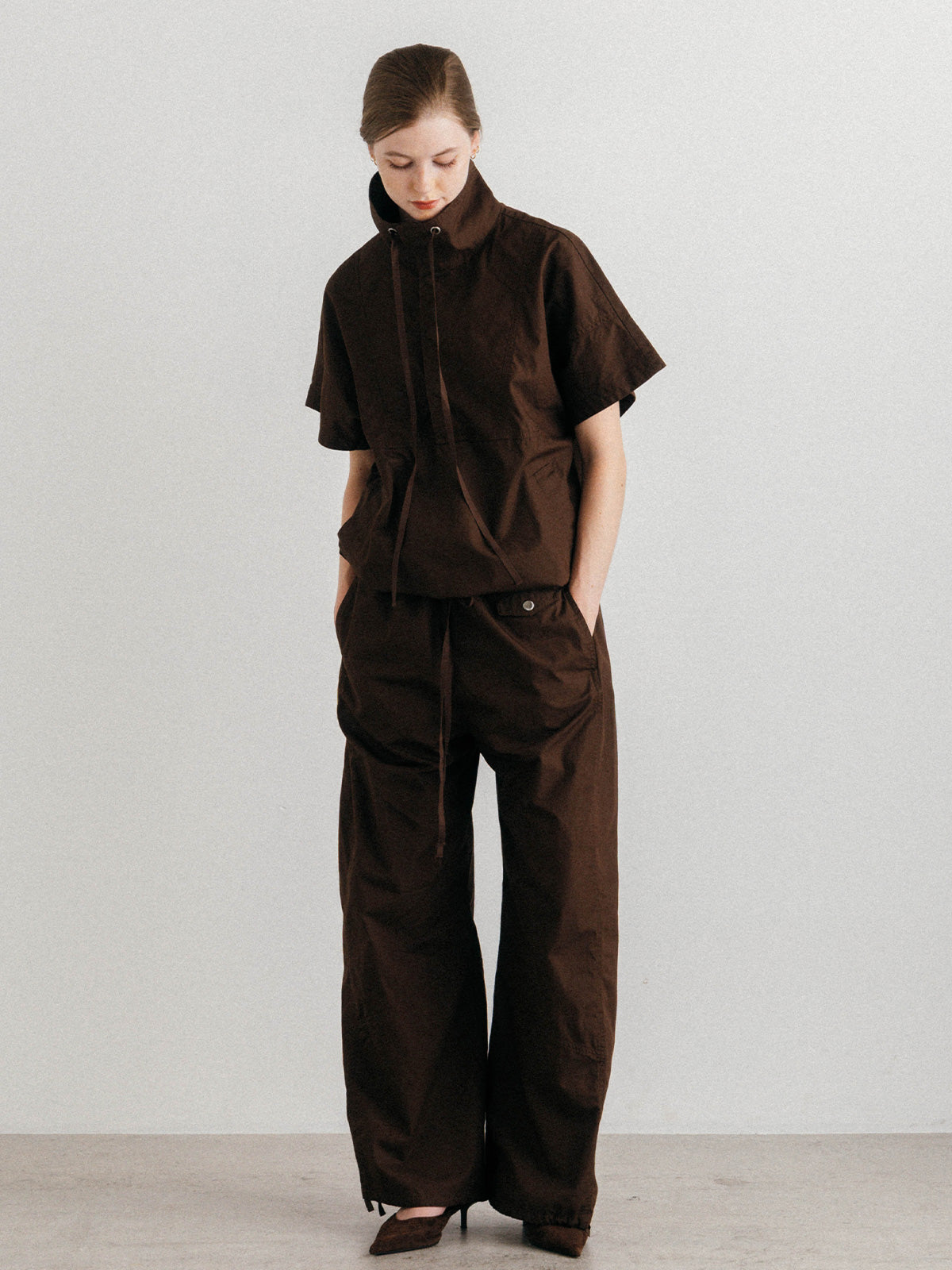 UTILITY ANORAK TOP